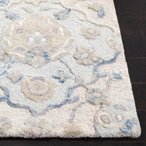 Hand-Tufted Wool Runner Rug 2'3" x 8' – Striped Contemporary Area Rug