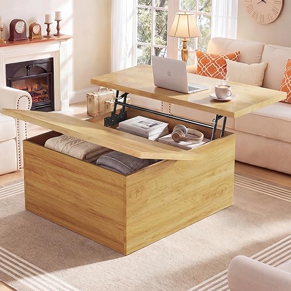 Lift Top Coffee Table with Storage