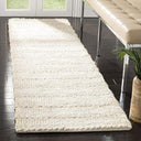 Handmade Jute & Cotton Runner Rug 2'3" x 8'
