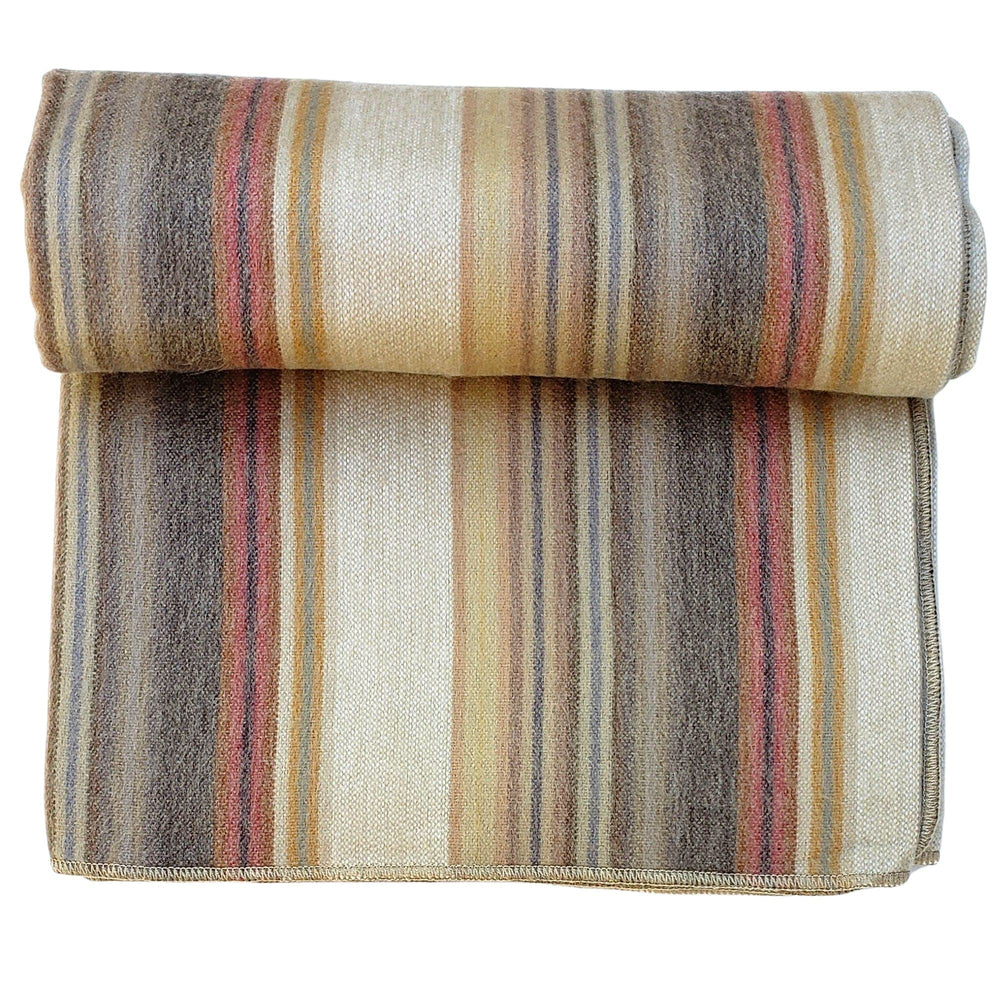 Alpaca Wool Throw Blanket – Soft, Lightweight & Hypoallergenic