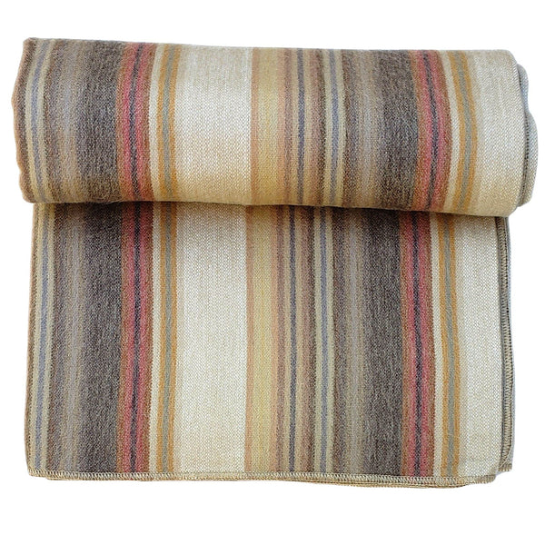 Alpaca Wool Throw Blanket – Soft, Lightweight & Hypoallergenic
