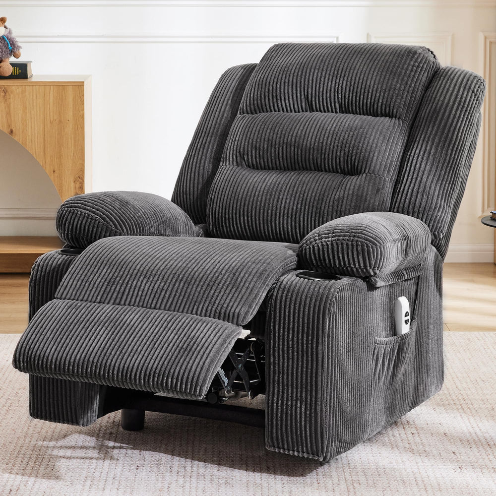 Power Recliner Chair with Cup Holders