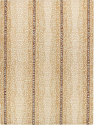 Hand-Tufted Wool Area Rug – Antelope Pattern