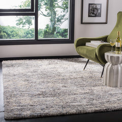 5' x 7' Berber Shag Area Rug – Abstract Design, Non-Shedding, 1.2-Inch Pile