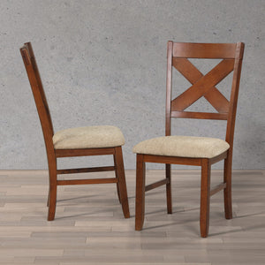 6-Piece Extendable Trestle Dining Set with 4 Chairs and Bench