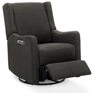 Power Recliner Swivel Glider with USB Charging – Stain-Resistant Fabric