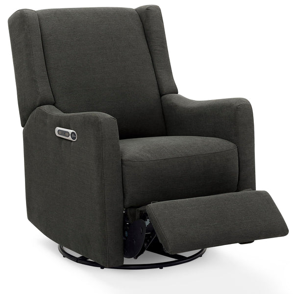 Power Recliner Swivel Glider with USB Charging – Stain-Resistant Fabric