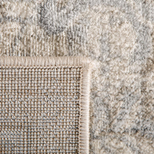 Medallion Area Rug 12x15 – Geometric Distressed Design, Non-Shedding, Easy Clean