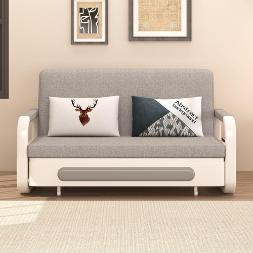Pull-Out Sofa Daybed with Storage & Trundle