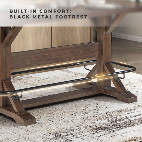 Counter Height Dining Table Set for 6