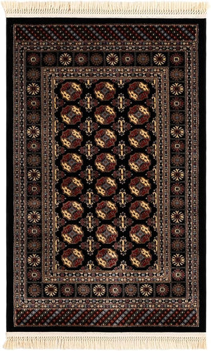 Bokhara Area Rug 3x5 Medium Pile – Polypropylene Indoor Rug
