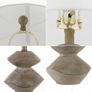 Coastal 3-Stack Cairn LED Table Lamp