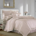 Cotton Duvet Cover Set with Shams – Reversible Bedding