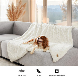 Faux Fur Throw Blanket – Plush Oversized 50x70 Inch