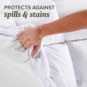 Quilted Pillow Top Mattress Pad & Protector