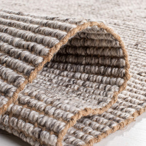 Handmade Jute & Polyester Runner Rug 2'3" x 10' – Fringe Boho Area Rug