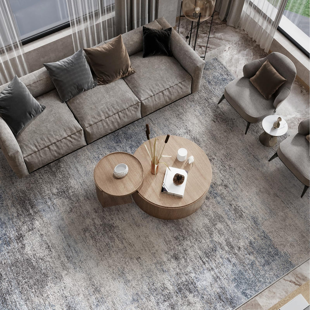 10x14 Area Rug – Washable, Low Pile, Non-Slip Backing, Stain-Resistant