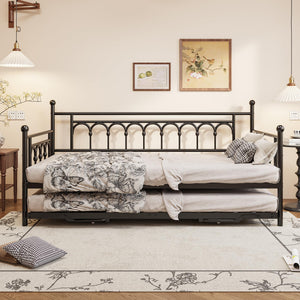Twin Daybed with Pop-Up Trundle