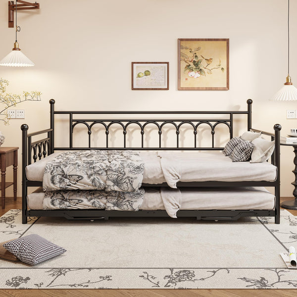 Twin Daybed with Pop-Up Trundle
