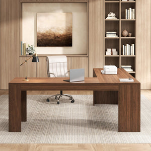 L-Shaped Corner Desk 71"