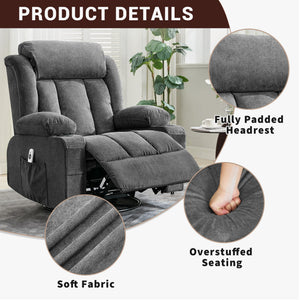 Swivel Glider Rocking Recliner Chair with Cup Holder