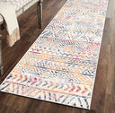 Geometric Boho Runner Rug 2'7" x 10'