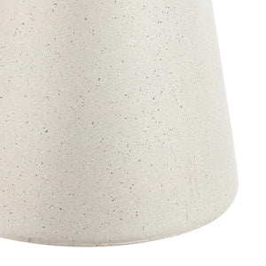 Round Polyresin Outdoor Accent Table — 18"