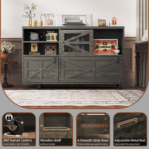 2-Drawer Lateral File Cabinet with Lock