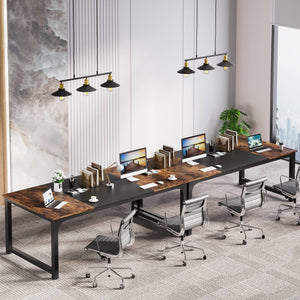 Extra Large Executive Office Desk – Industrial Style