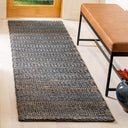 Handmade Jute & Cotton Runner Rug 2'3" x 8'