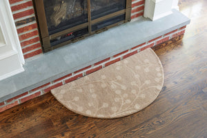 Wool Hearth Rug – Semicircular Fireplace Rug