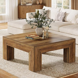 Square Coffee Table with MDF Construction