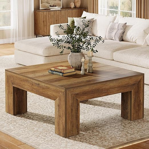 Square Coffee Table with MDF Construction
