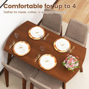 5-Piece Dining Table Set for 4