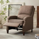 Recliner Chair with Adjustable Push Back and Lumbar Support