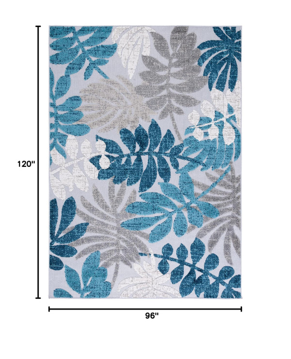 Indoor Outdoor Area Rug 8x10 – Stain & UV Resistant, Non-Shedding