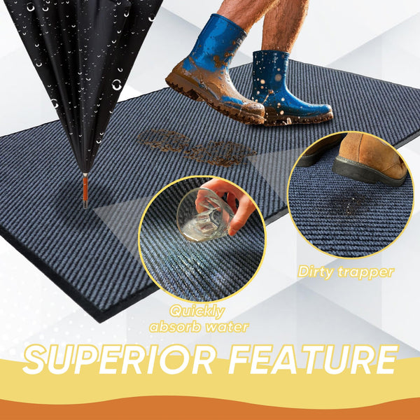 Heavy Duty Indoor Outdoor Doormat 3 x 6 ft