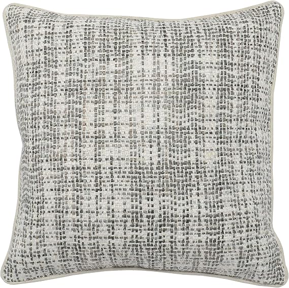 22x22 Handwoven Throw Pillow with Duck Feather Fill