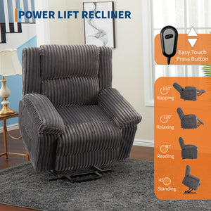 Power Lift Recliner Chair with Heat and Massage