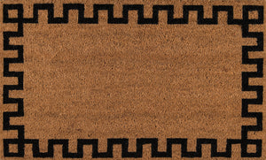 Hand Woven Coir Indoor Outdoor Doormat 1'6" x 2'6"