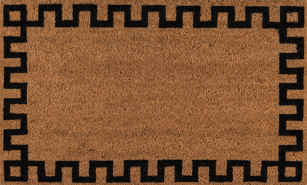 Hand Woven Coir Indoor Outdoor Doormat 1'6" x 2'6"