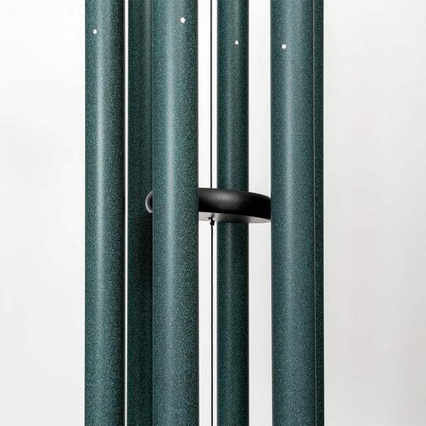 56-Inch Aluminum Wind Chime - Green