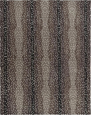 Hand-Tufted Wool Runner Rug – Antelope Pattern