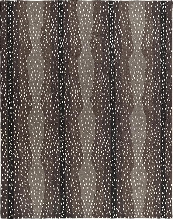 Hand-Tufted Wool Runner Rug – Antelope Pattern
