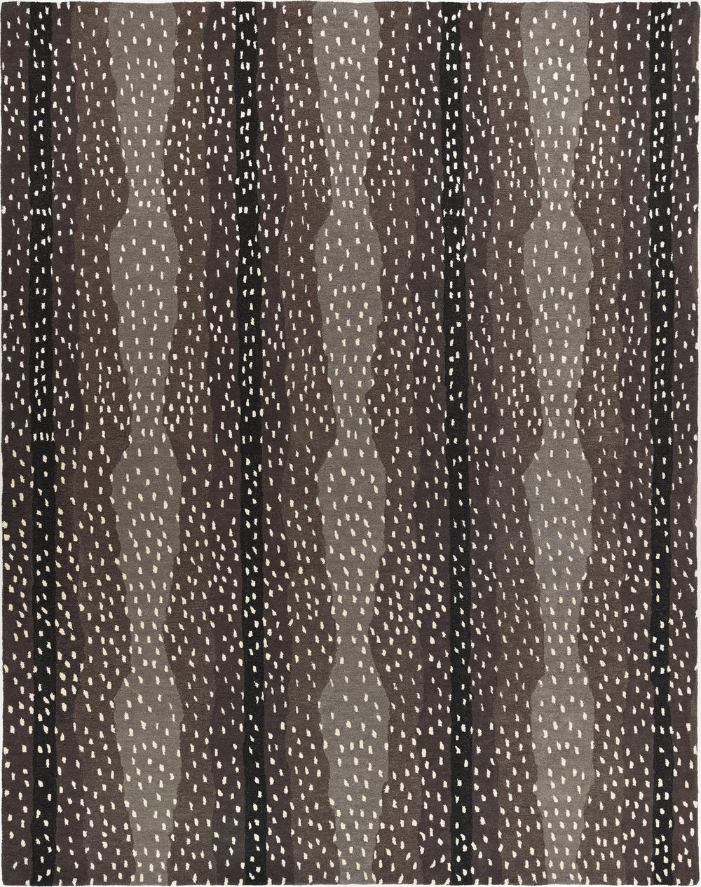 Hand-Tufted Wool Area Rug – Antelope Pattern