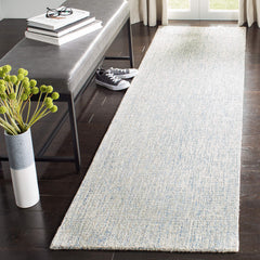 Abstract Geometric Wool Runner Rug 2'3" x 16'