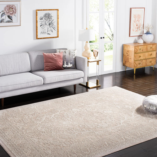 9x12 Transitional Area Rug – Beige & Cream | Reflection Collection