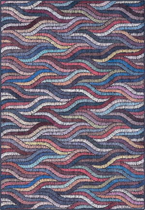 Multicolor Woven Ropes Area Rug