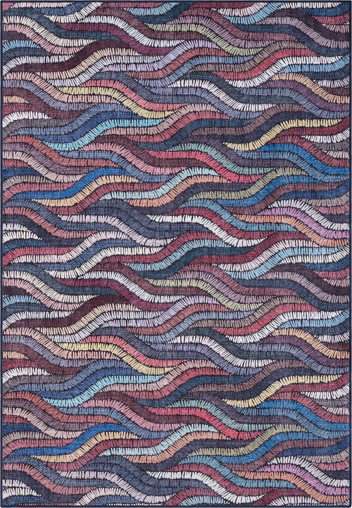 Multicolor Woven Ropes Area Rug