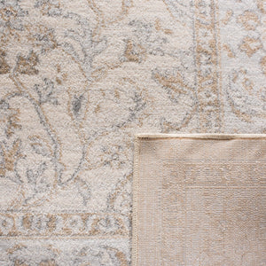 Oriental Area Rug 6'7" x 9' – Machine Woven Polypropylene, Non-Shedding